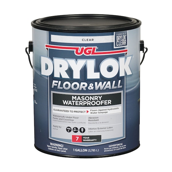 Drylok Drylok Floor and Wall Clear Latex Masonry Waterproof Sealer 1 gal 20913 - main